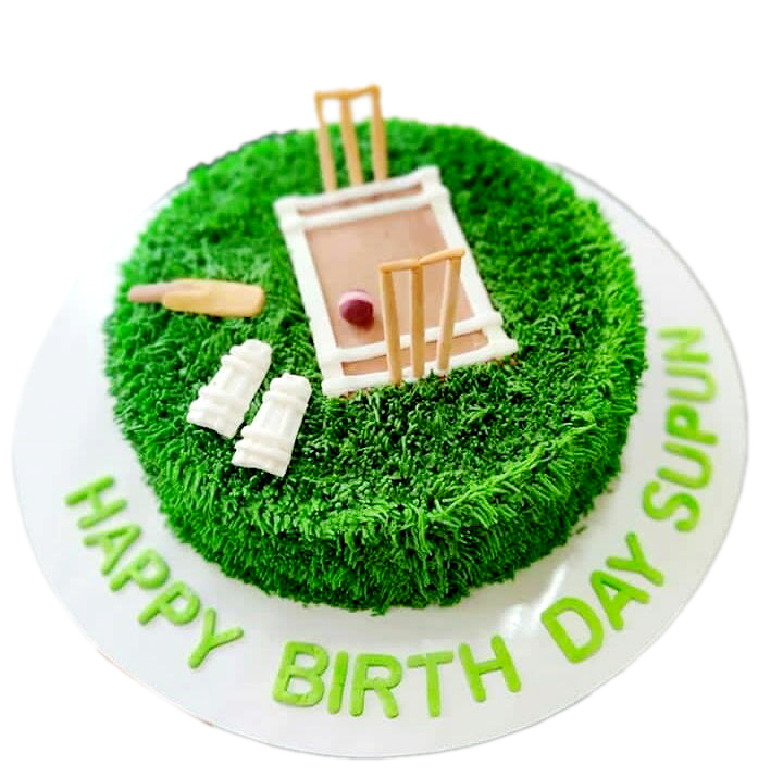 Cricket theme Cake With Fondant | Super Cricket Cake Design - YouTube-sgquangbinhtourist.com.vn