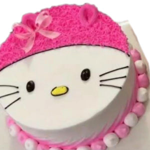 HELLO KITTY CAKE 2p Egg Less